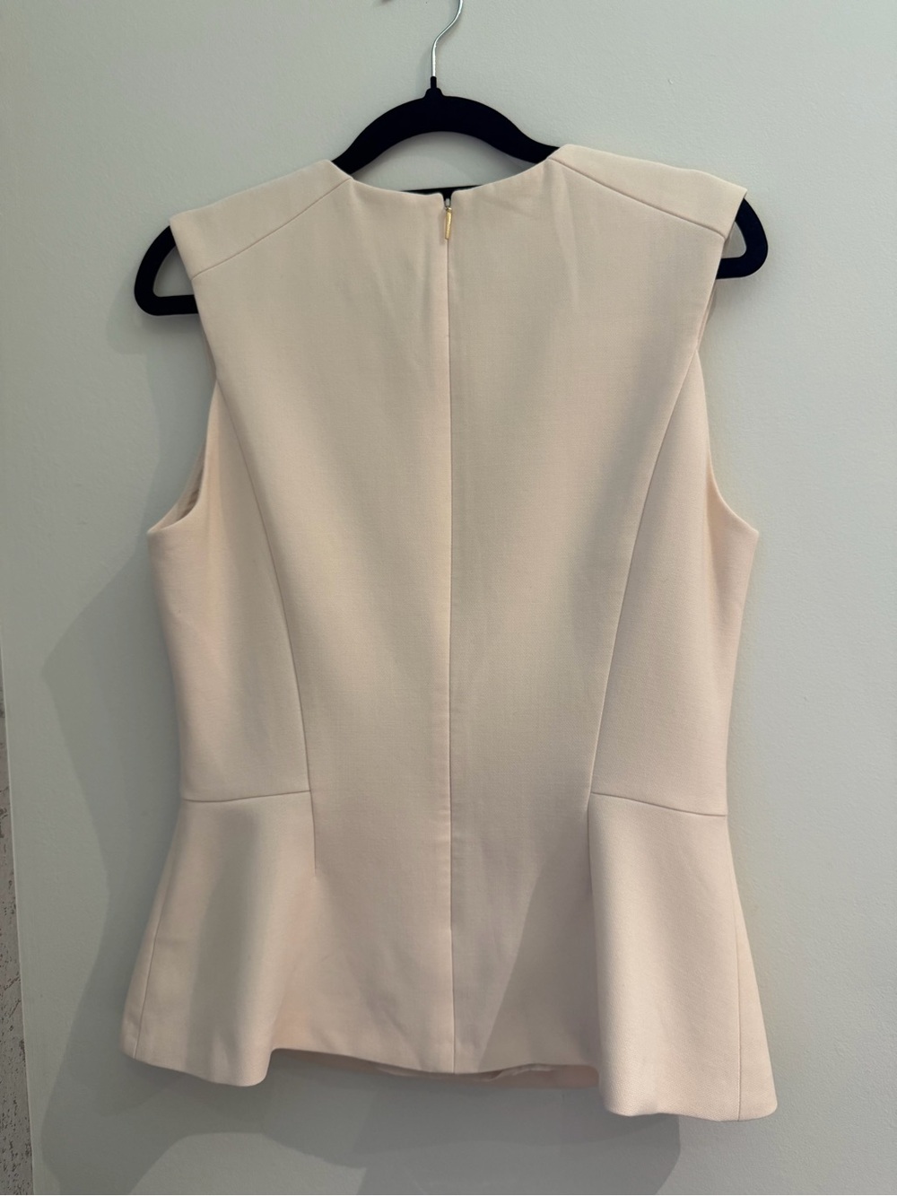 Hugo Boss Islela Cream Peplum Top - Picture 2 of 7